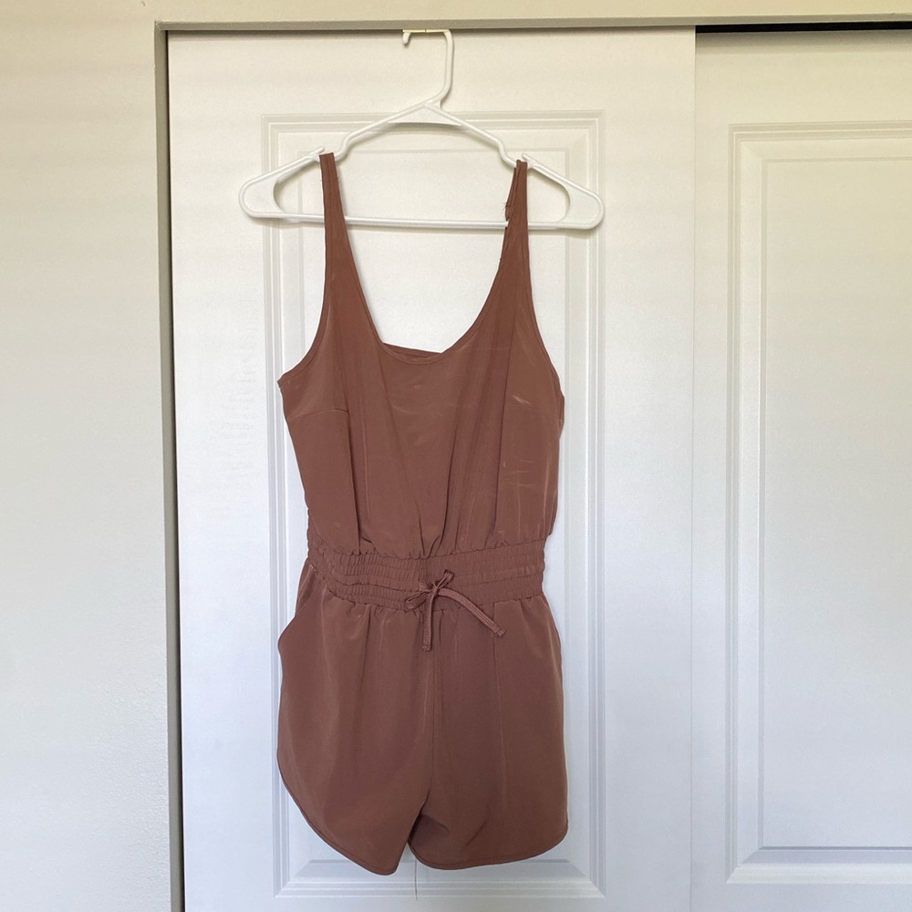 Vanilla Star Tan Romper
